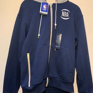 Men's NBA Nike Navy 75th Anniversary Courtside Team 31 Full-Zip Hoodie